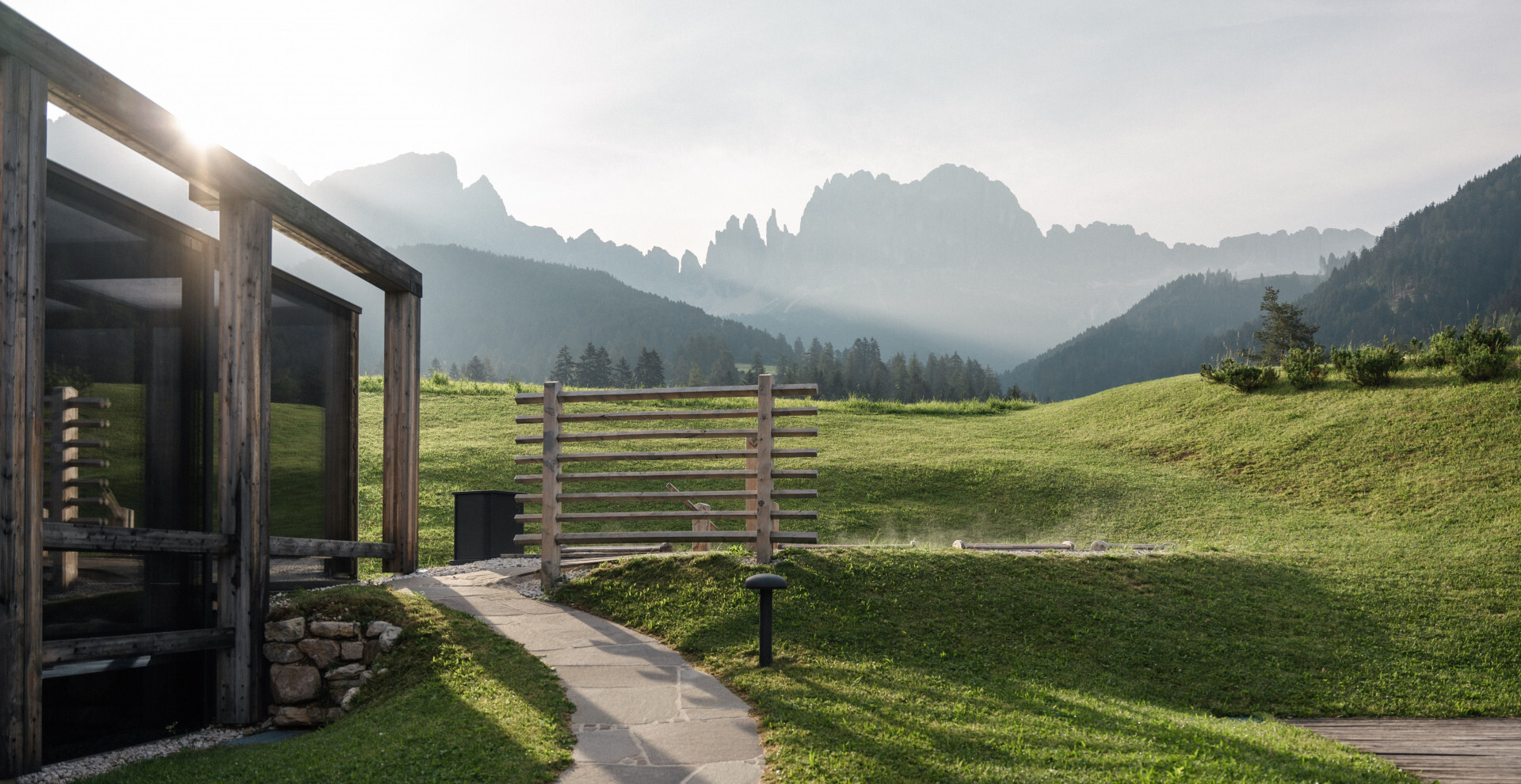 Gettata di vapore “Vento di montagna”