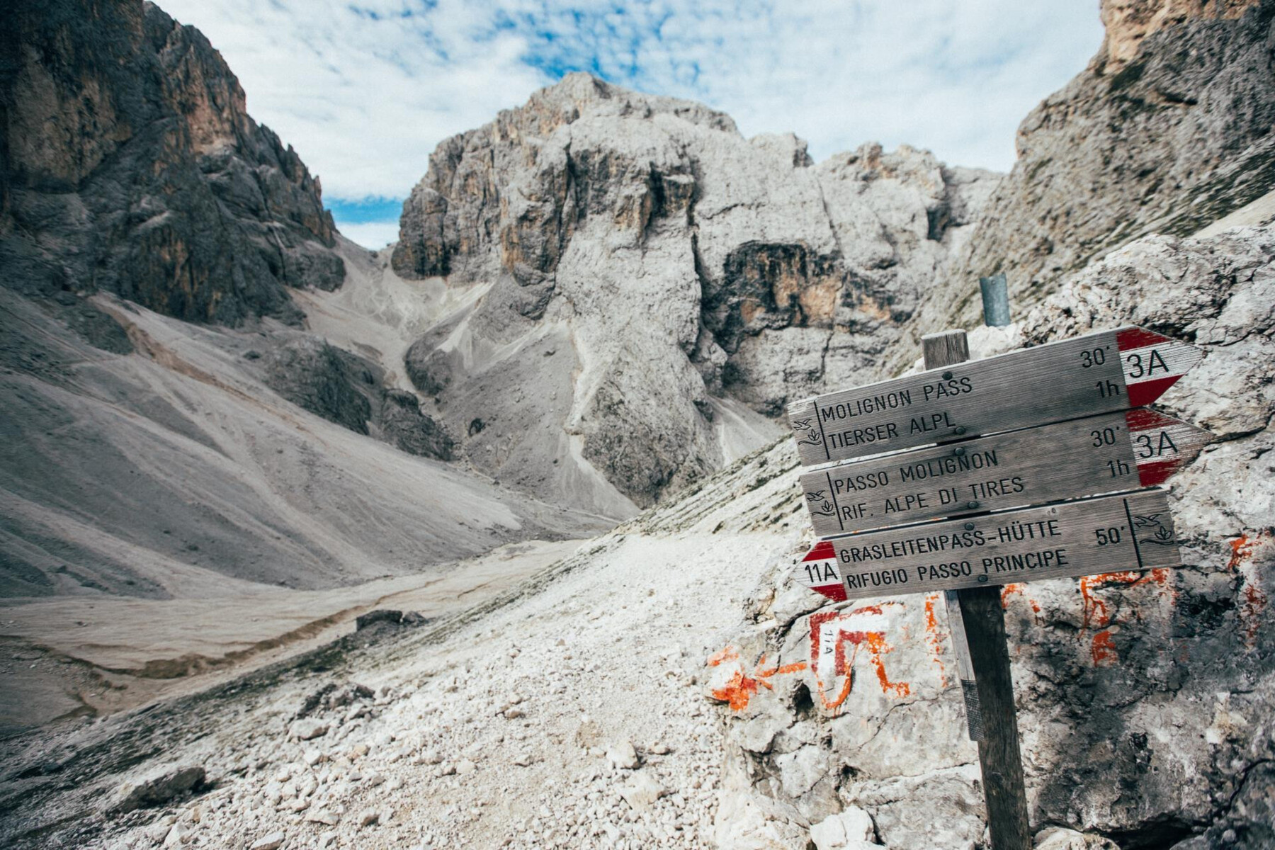 Escursione guidata al rifugio Alpe di Tires – Passo Molignon